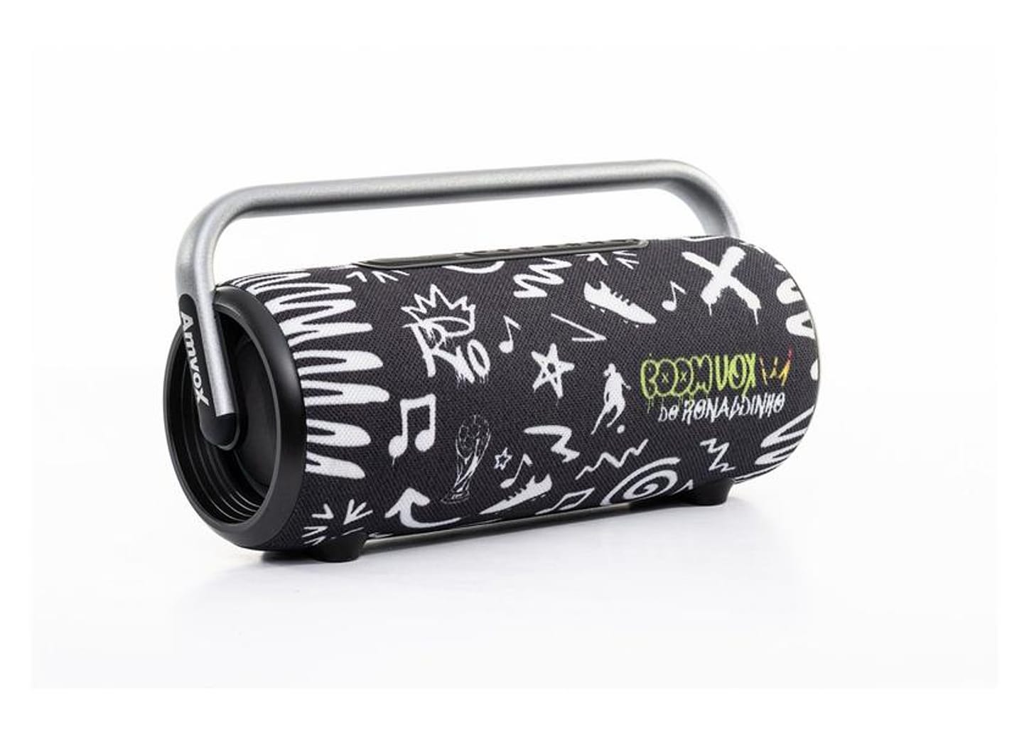 Caixa de Som Amplificada Bluetooth Amvox Boom Vox ACA 610W RMS USB