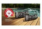 Caixa de Som Amplificada Bluetooth Amvox Boom Vox ACA 610W RMS USB