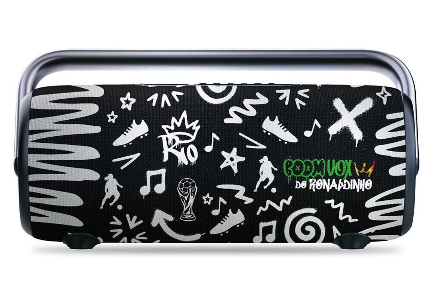 Caixa de Som Amplificada Bluetooth Amvox Boom Vox ACA 610W RMS USB