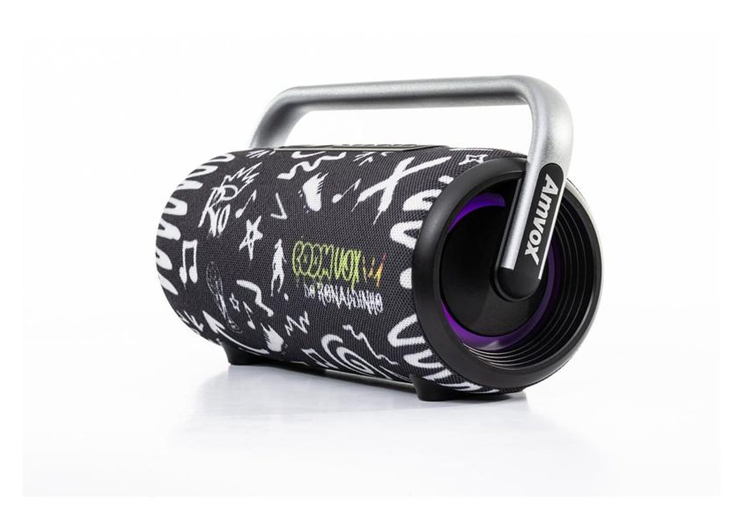 Caixa de Som Amplificada Bluetooth Amvox Boom Vox ACA 610W RMS USB