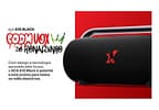 Caixa de Som Amplificada Bluetooth Amvox Boom Vox ACA 610W RMS USB