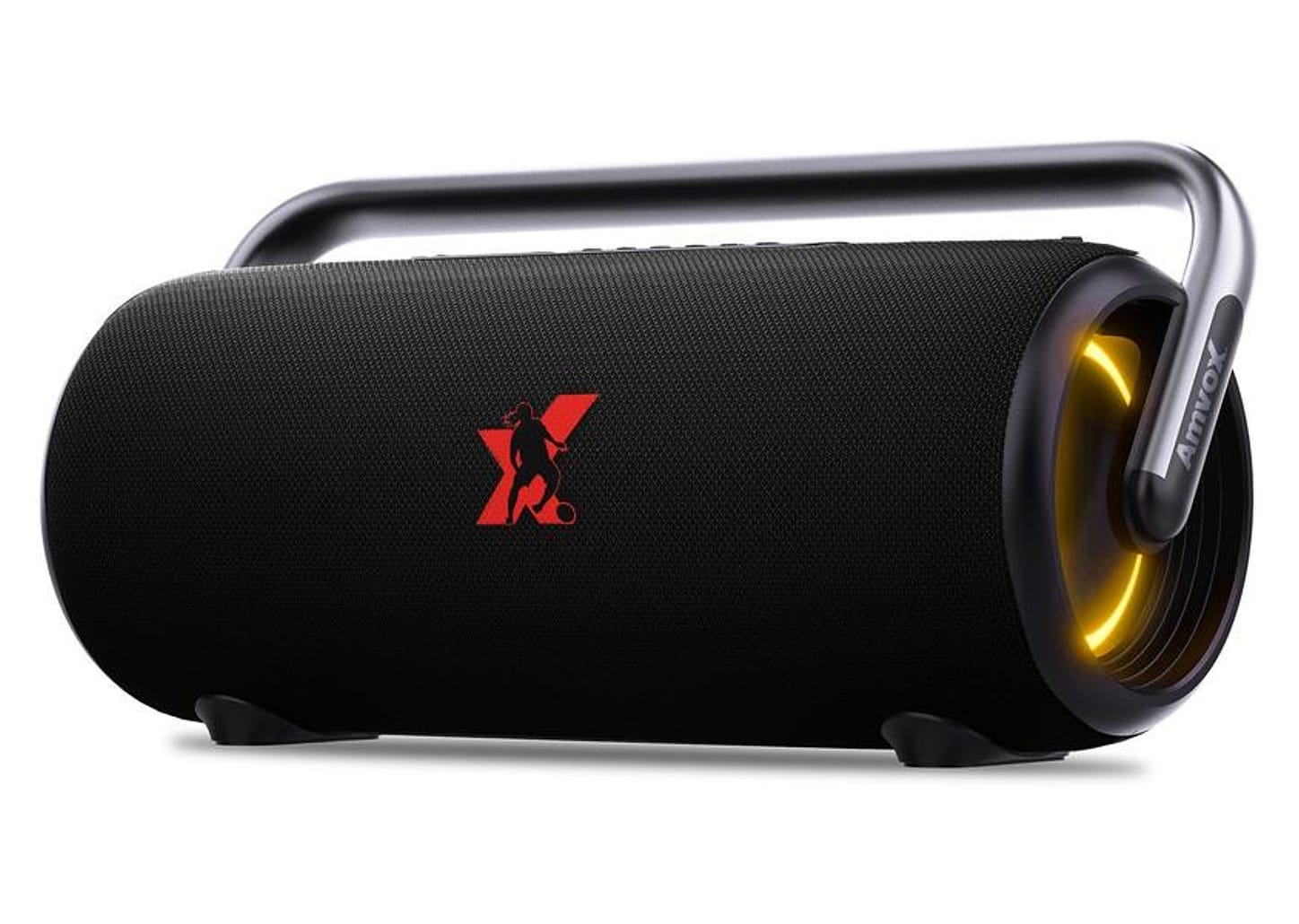 Caixa de Som Amplificada Bluetooth Amvox Boom Vox ACA 610W RMS USB