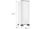 Geladeira/Refrigerador Esmaltec Cycle Defrost 1 Porta Branco 291L ROC35 PRO