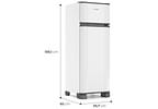Geladeira/Refrigerador Esmaltec Cycle Defrost Duplex Branco 277L RCD34 PRO