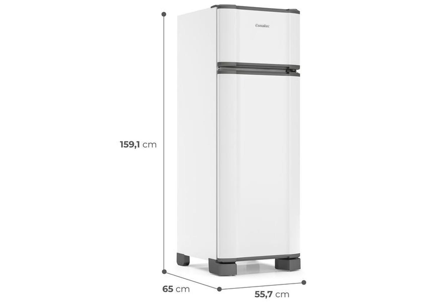 Geladeira/Refrigerador Esmaltec Cycle Defrost Duplex Branco 277L RCD34 PRO