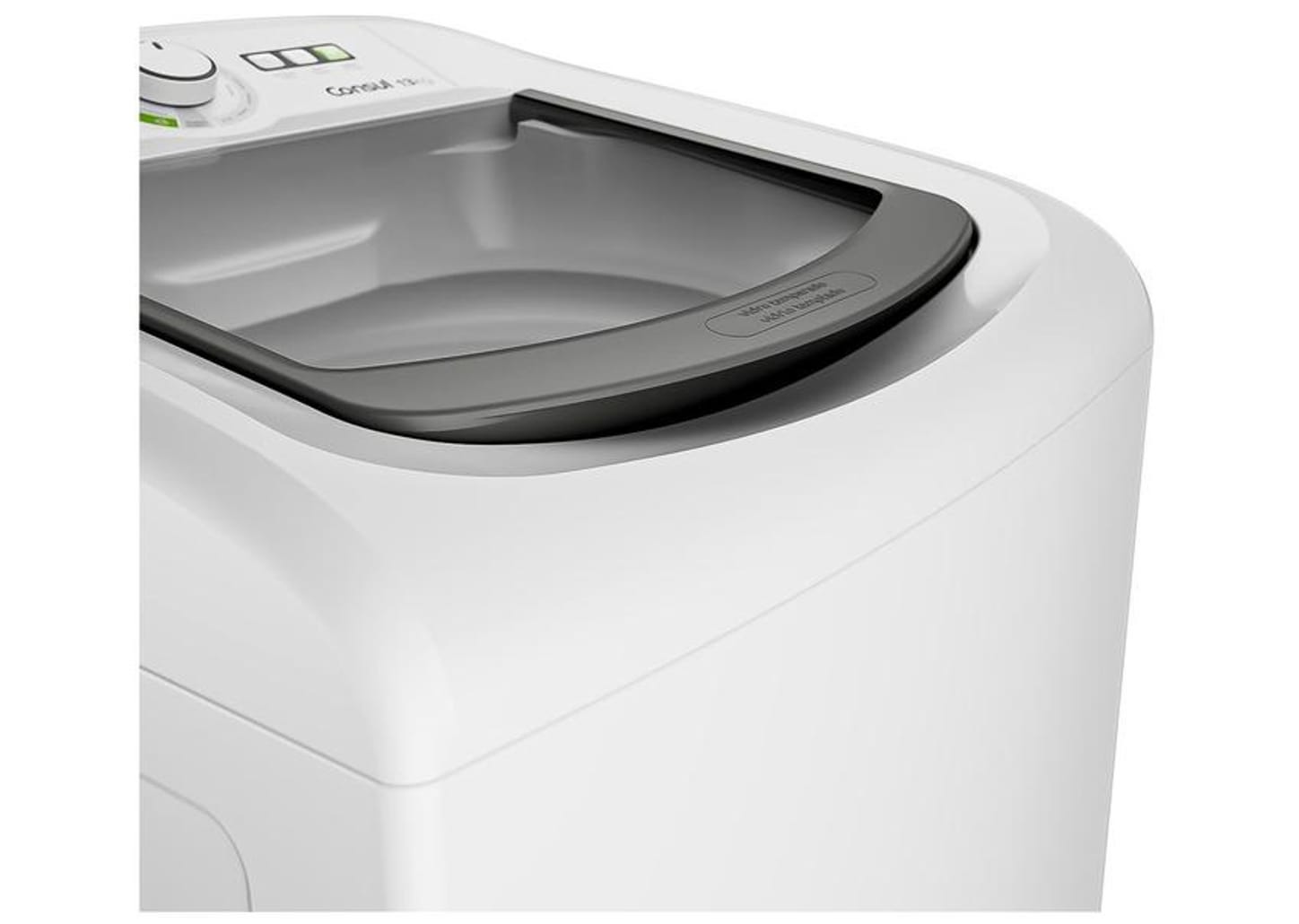 Lavadora de Roupas Consul 13kg Cesto Inox 16 Programas de Lavagem Branca CWH13AB
