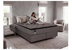 Base Cama Box King Gazin Bipartida 27x193x203cm Onix