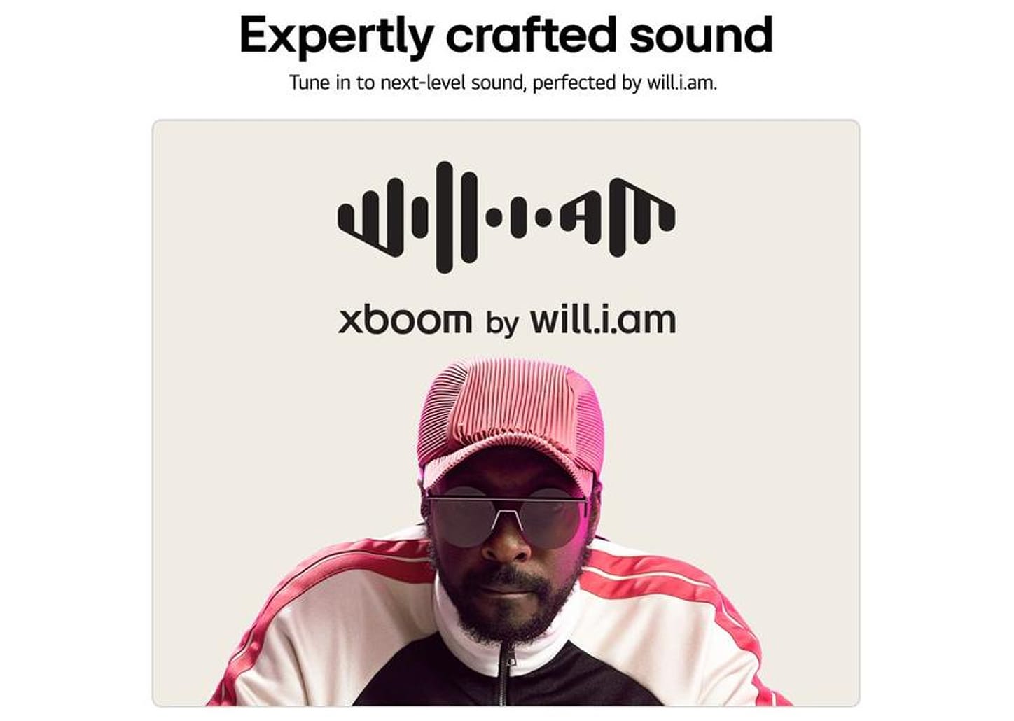 Caixa de Som LG Xboom by Will.i.am Bounce Bluetooth Amplificada Portátil 40W