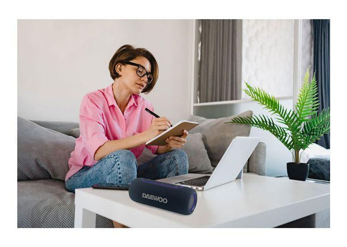 Caixa de Som Portátil Bright Audio DW 112 Bluetooth Amplificada Portátil 45 RMS USB