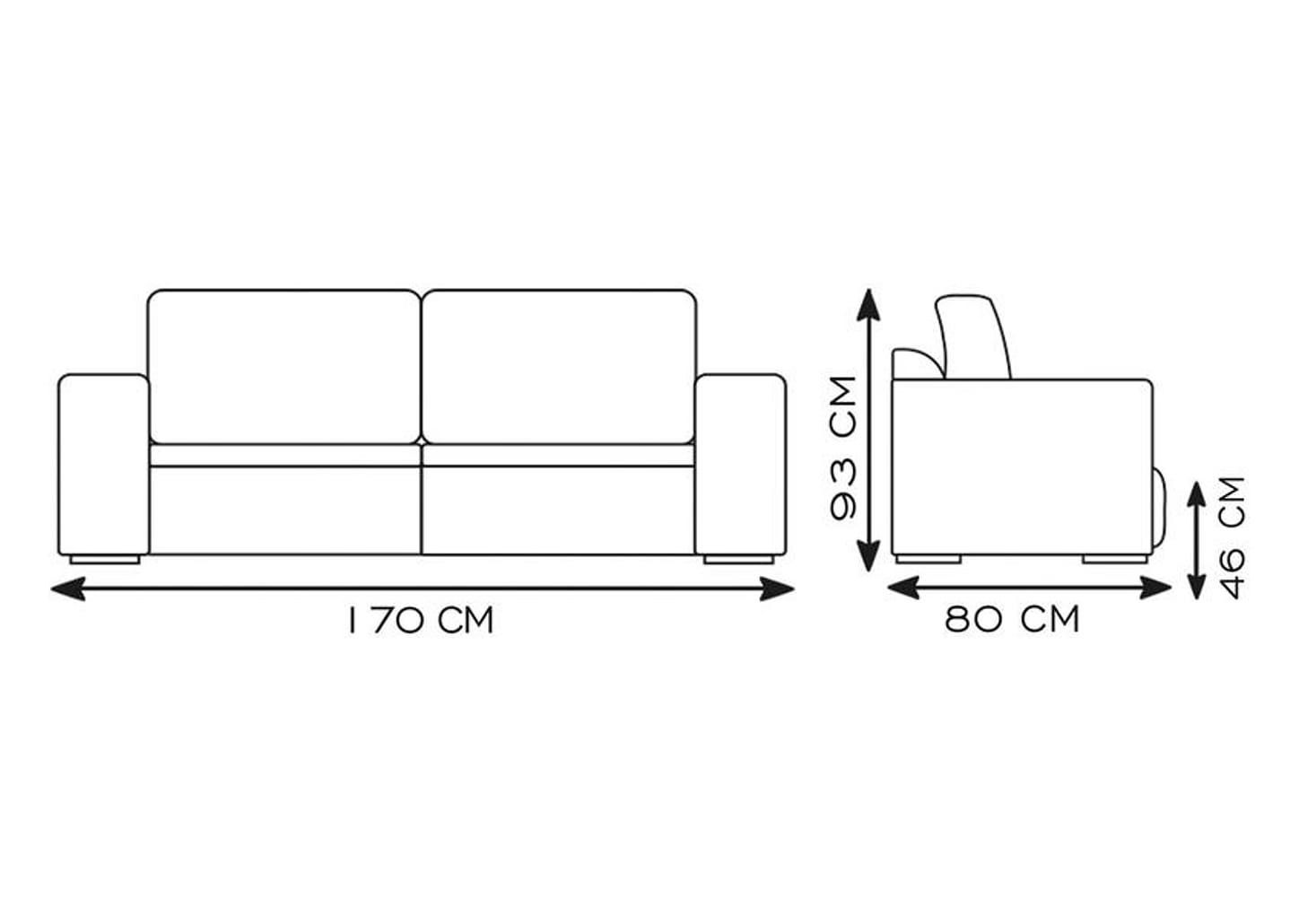 Conjunto de Sofás 2 e 3 Lugares Viena Plus SMP