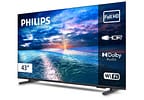 Smart TV 43" Philips Full HD DLED 6910 43PFG6910/78 Titan OS 2025