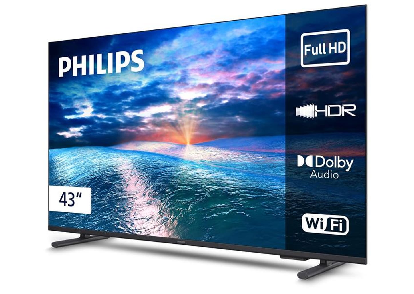Smart TV 43" Philips Full HD DLED 6910 43PFG6910/78 Titan OS 2025