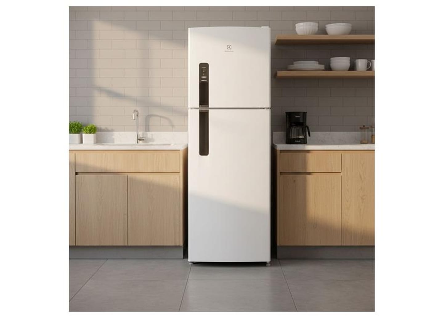 Geladeira/Refrigerador Electrolux Frost Free Duplex Branca 400L IF44