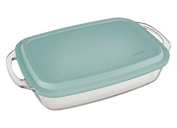 Assadeira de Vidro Retangular Marinex Seletta 23,2x37,1cm