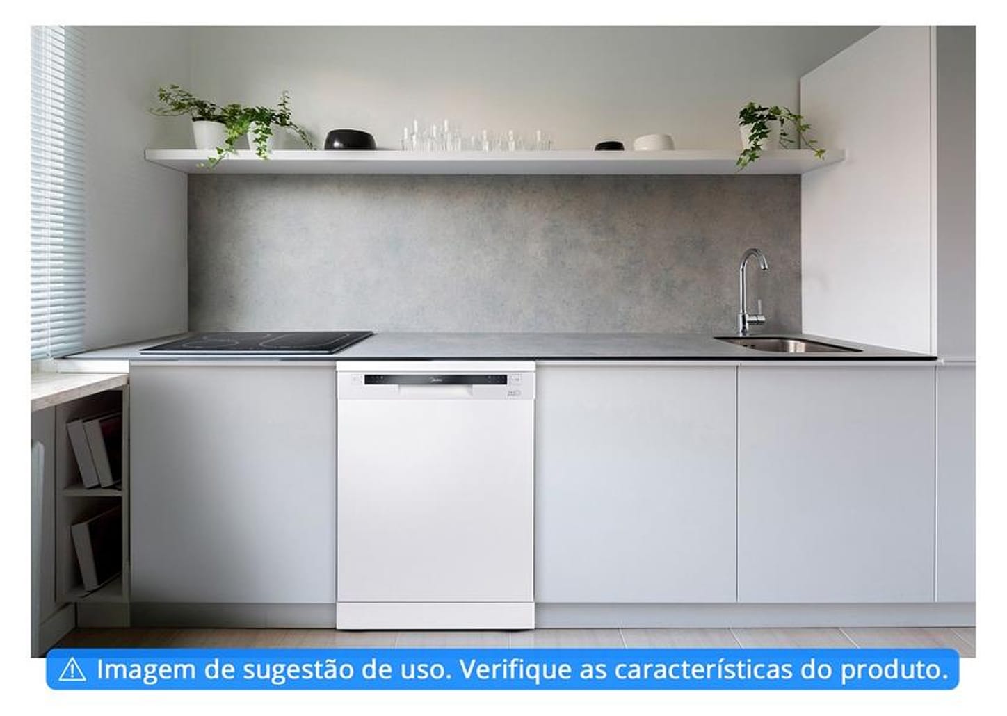 Lava-louças Midea DWA14B1 14 Serviços