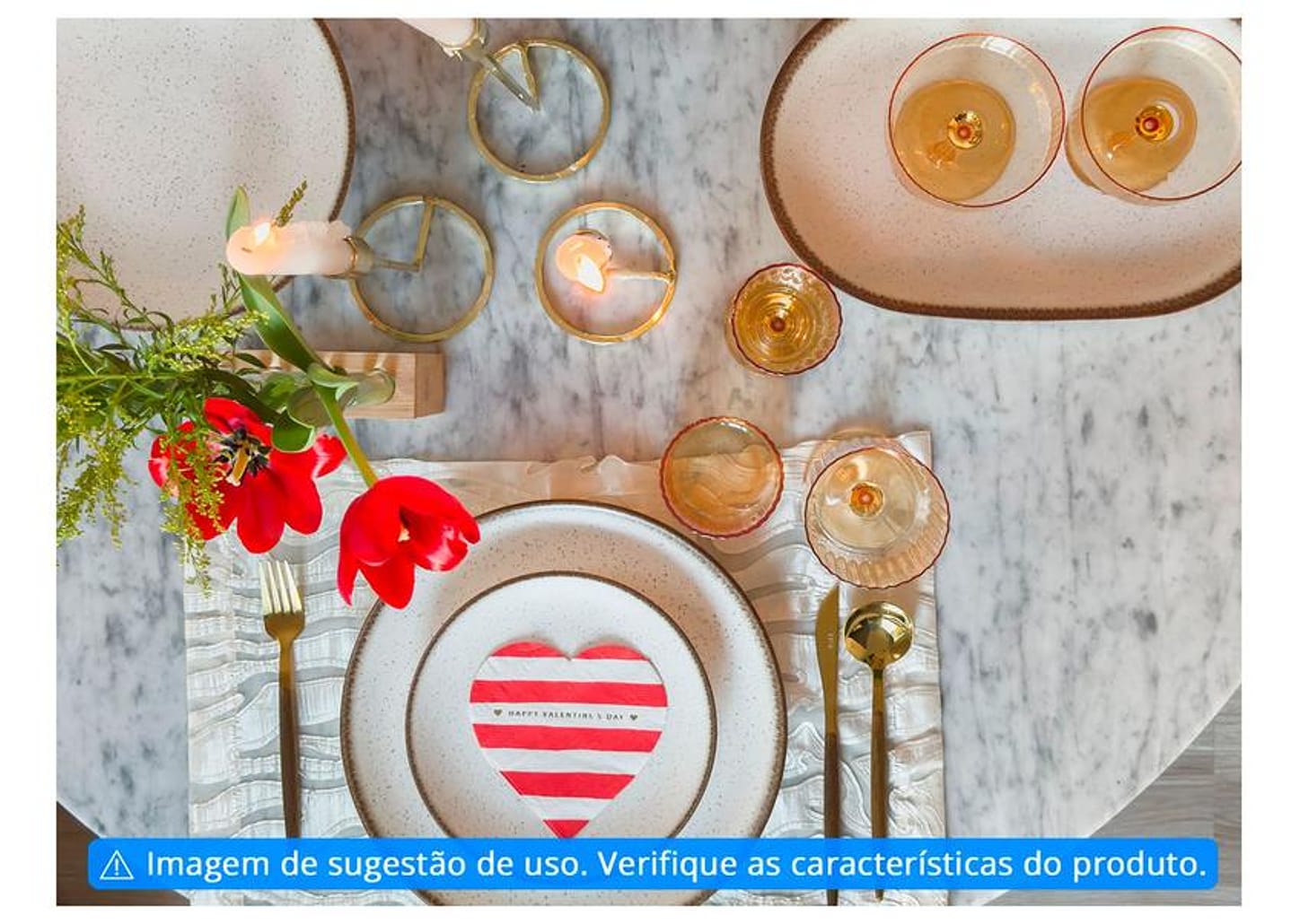 Aparelho de Jantar e Chá 20 Peças Alleanza Redondo Cerâmica Faiança Bege Vanilla