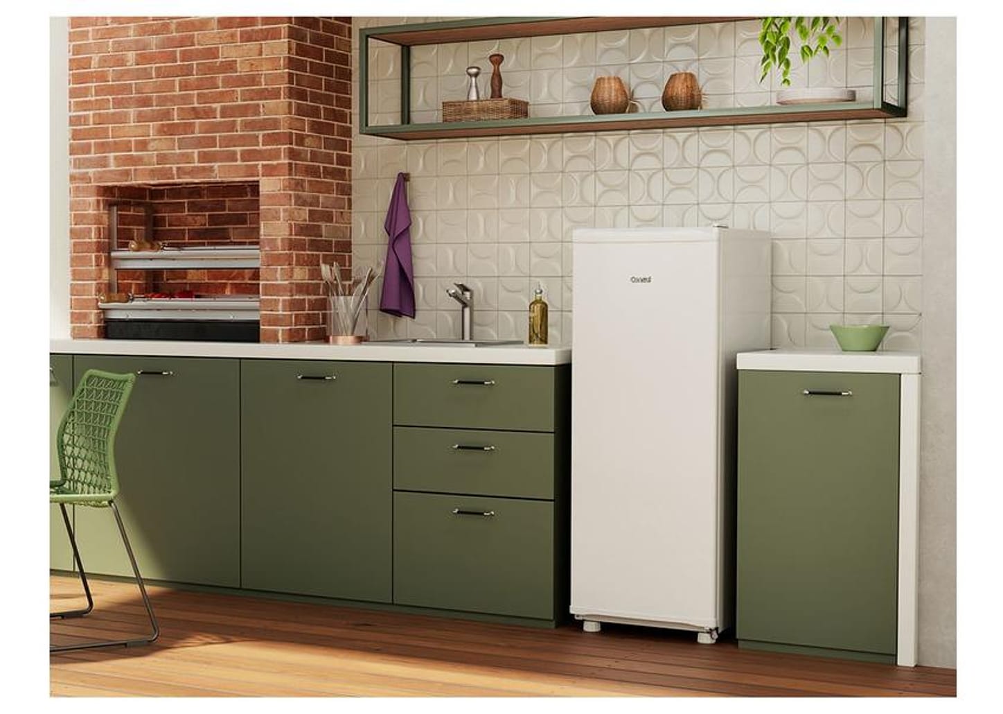 Freezer Vertical Consul CVU18MB 1 Porta 159L