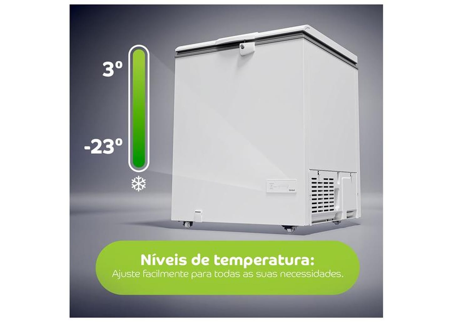 Freezer Horizontal Consul 1 Porta 217L CHA22MB
