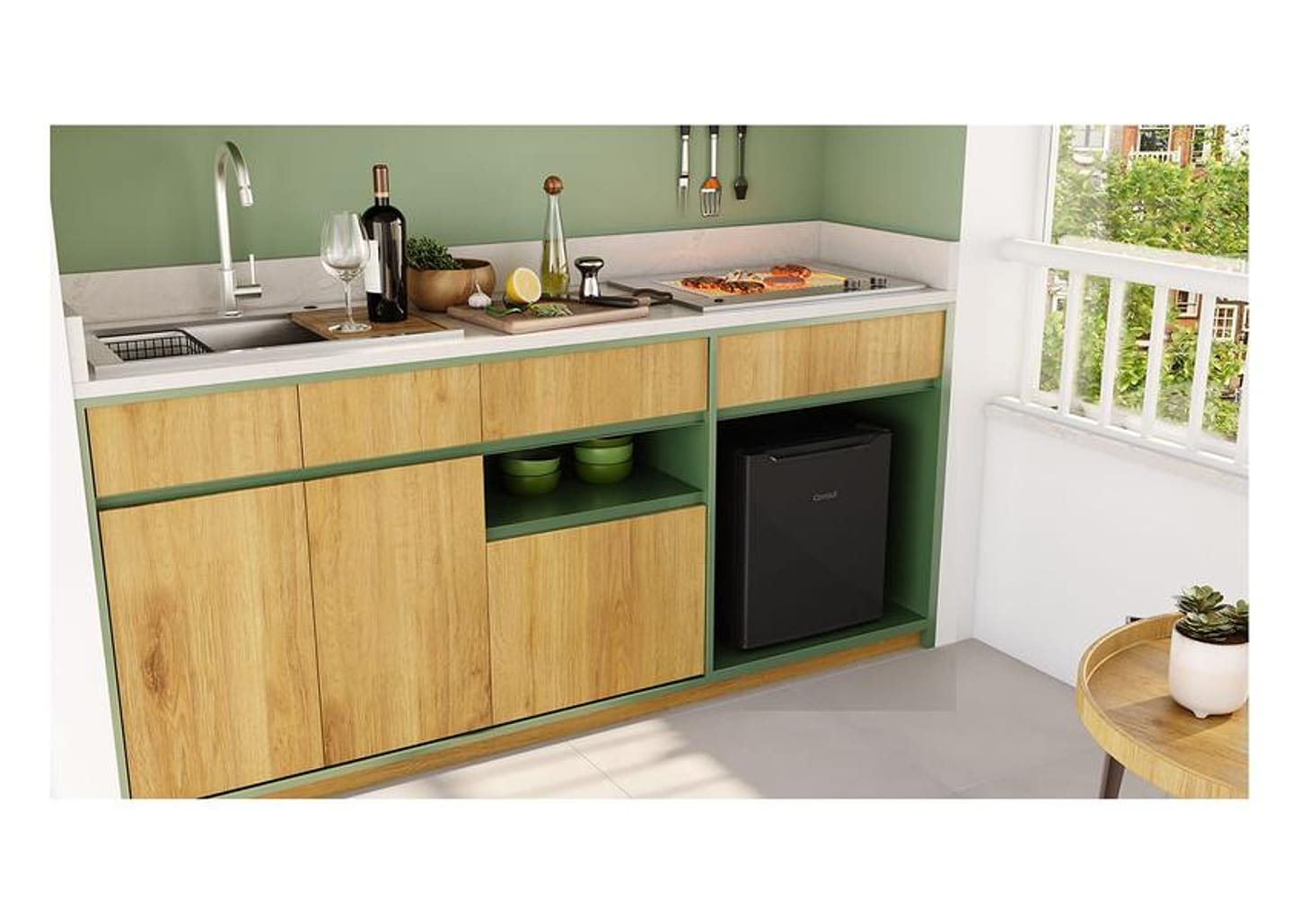 Frigobar Consul 47L Preto CRC04ME