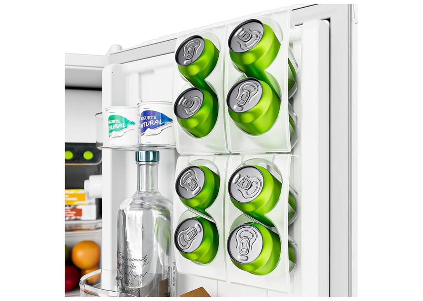 Frigobar Consul 76L Branco Gaveta Multiuso CRC08MB