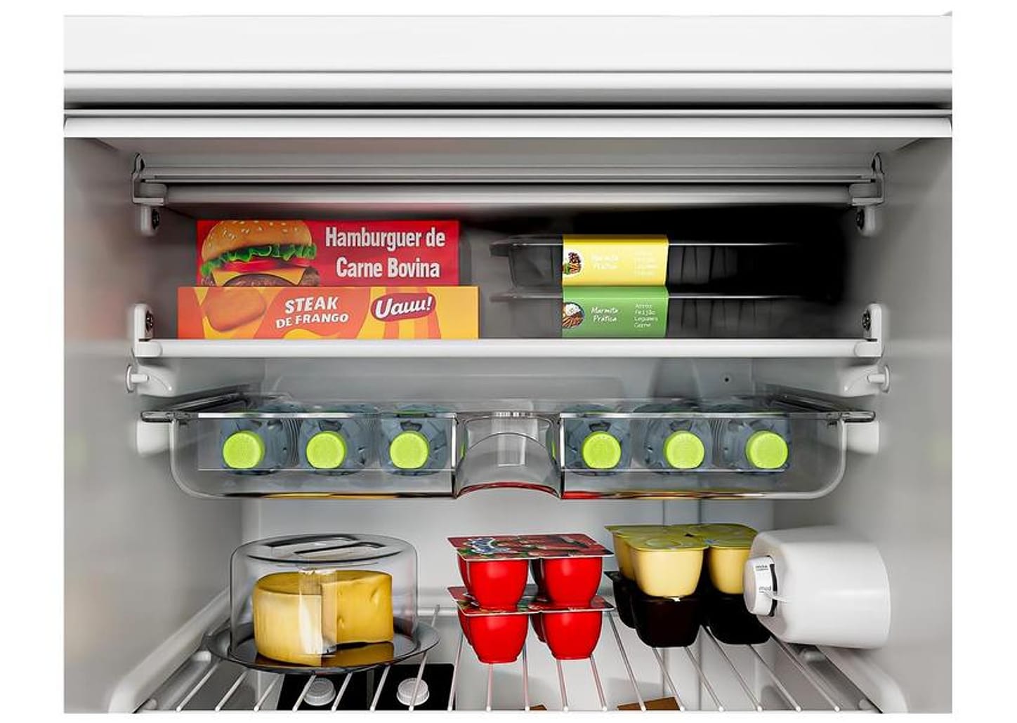 Frigobar Consul 117L Branco Gaveta Multiuso CRC12MB