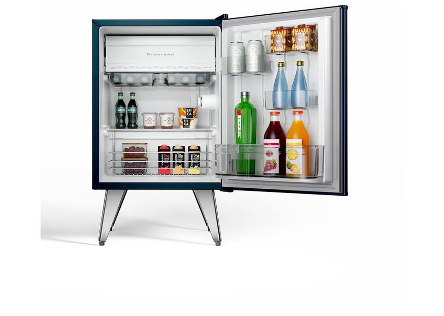 Frigobar Brastemp 76L Azul Escuro Retrô BRA08MZ