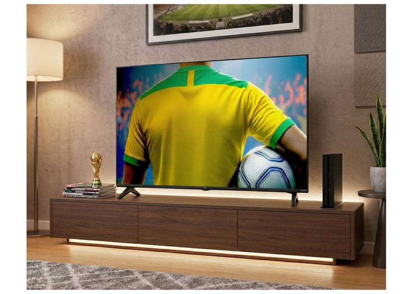 Smart TV 75" LG 4K Ultra HD QNED 75QNED73ASA WebOS 2025