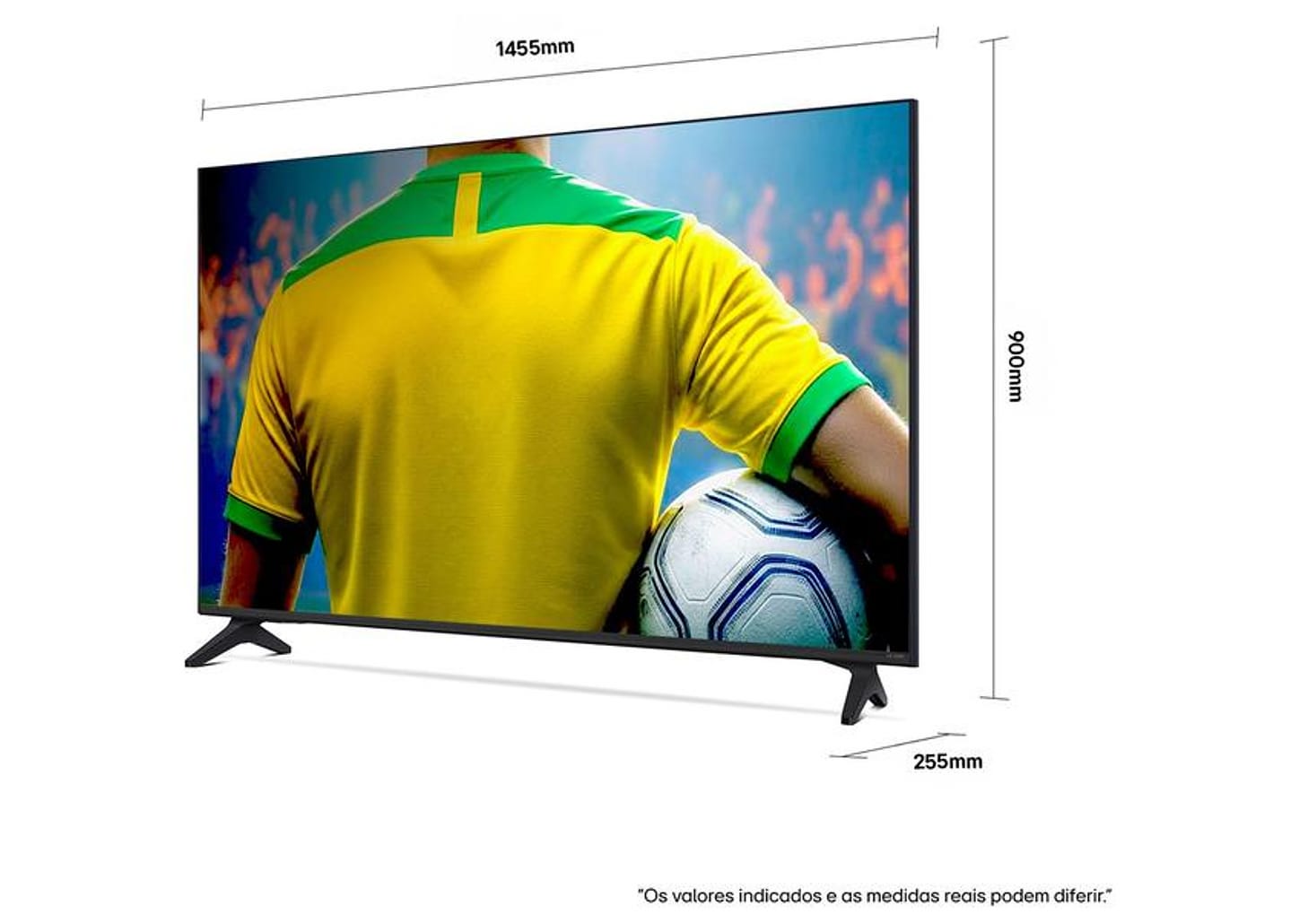 Smart TV 65" LG 4K Ultra HD QNED 65QNED73ASA WebOS 2025