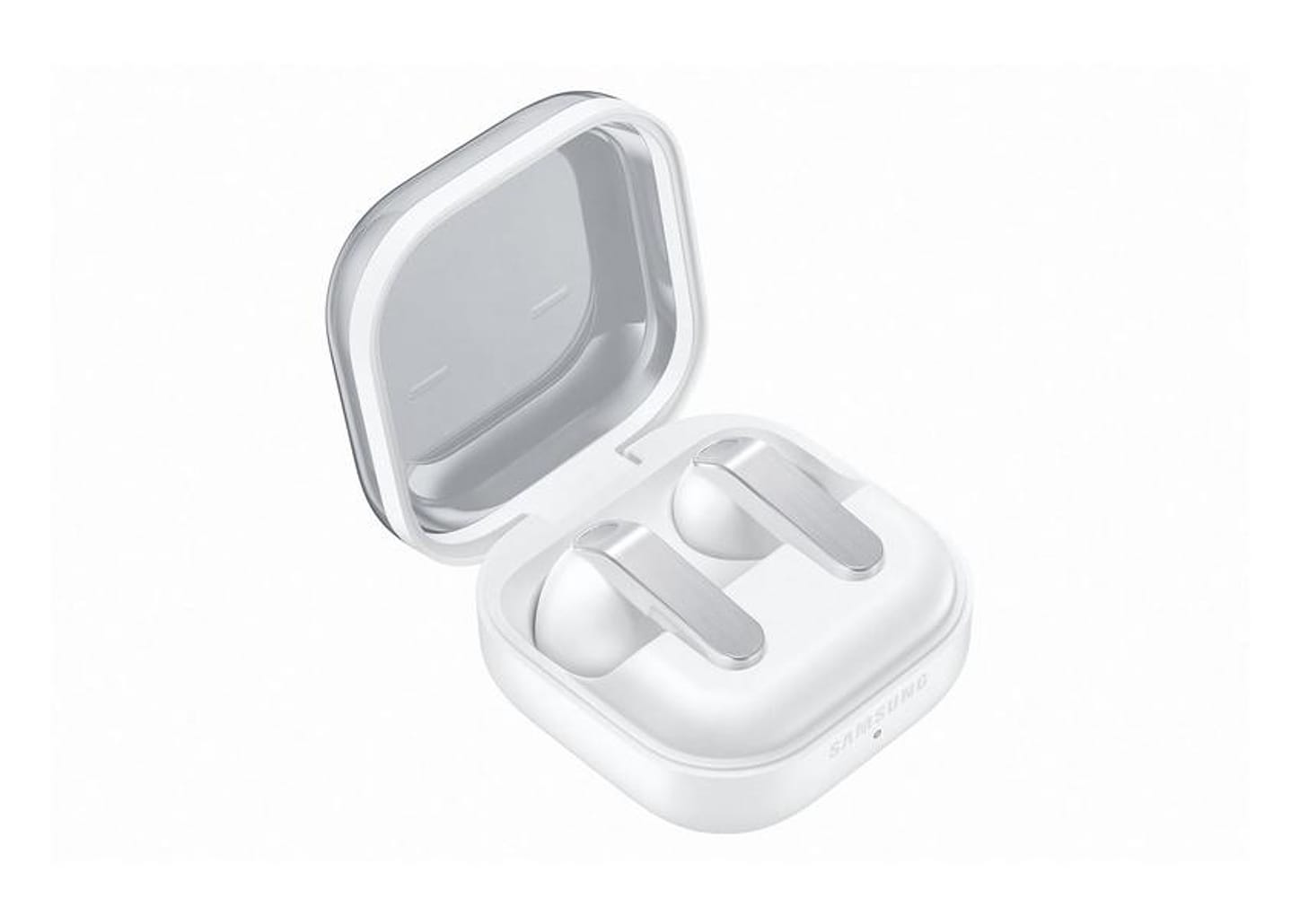Fone de Ouvido Bluetooth Samsung Galaxy Buds 4 com Microfone Integrado Esportivo Intra-auricular True Wireless Branco