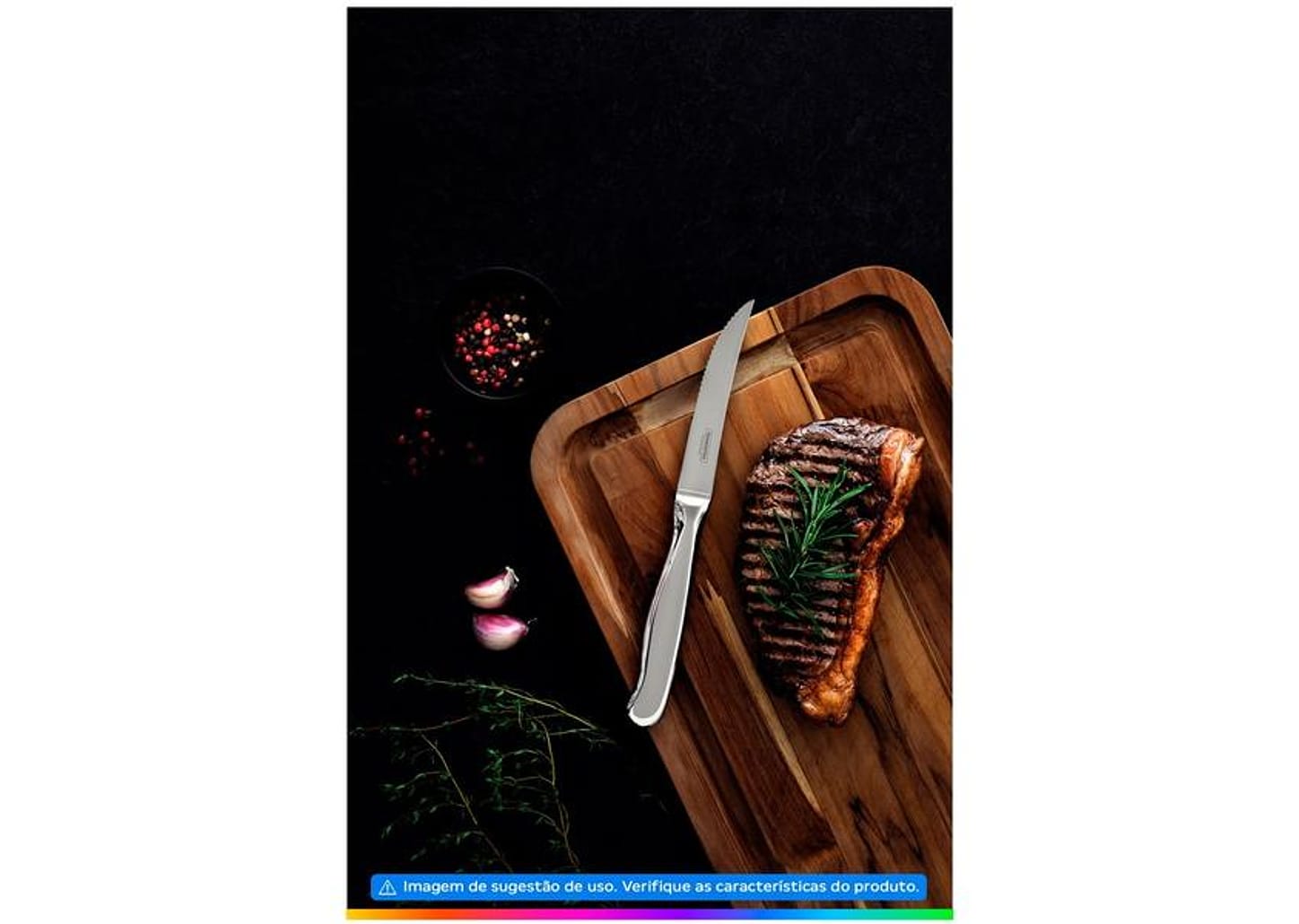 Jogo de Talheres Tramontina Inox para Churrasco Zurique 12 Peças