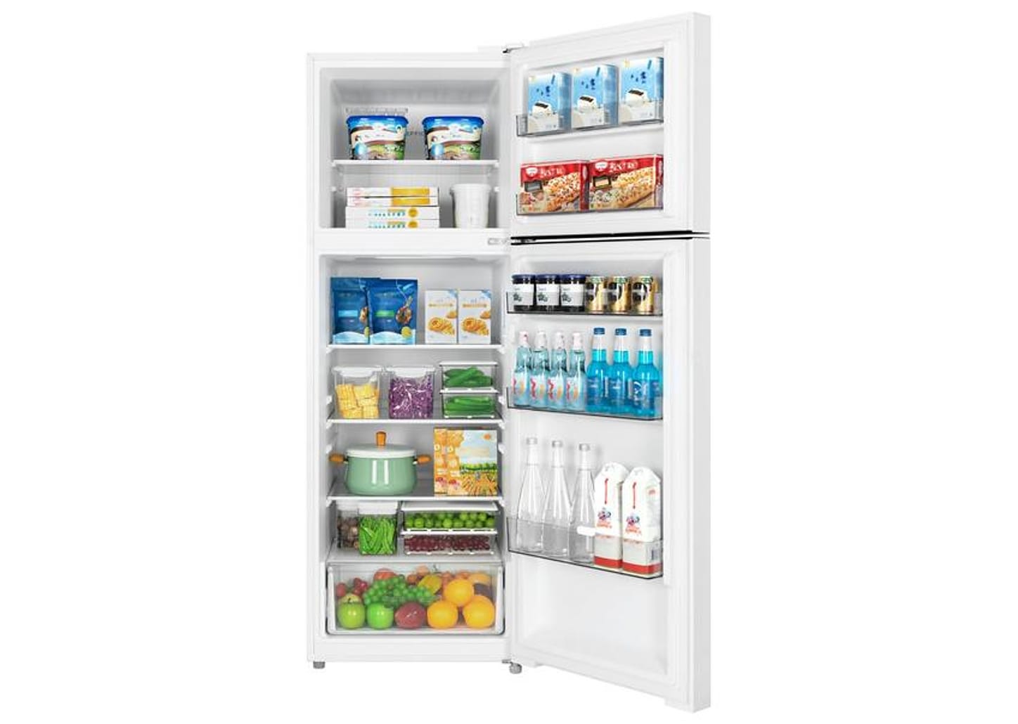 Geladeira/Refrigerador Midea Cycle Defrost Duplex Branca 410L RT554