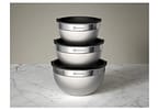 Conjunto de Bowls e Medidores de Inox 3 Peças Electrolux Multiuso 41049099