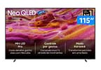Smart TV 115" Samsung 4K Neo QLED QN90F QN115QN90FGXZD 144Hz Tizen Bixby Alexa 4 HDMI
