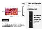 Smart TV 115" Samsung 4K Neo QLED QN90F QN115QN90FGXZD 144Hz Tizen Bixby Alexa 4 HDMI