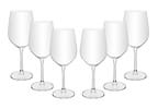 Jogo de Taças de Cristal para Vinho 480ml 6 Peças Wolff Crex