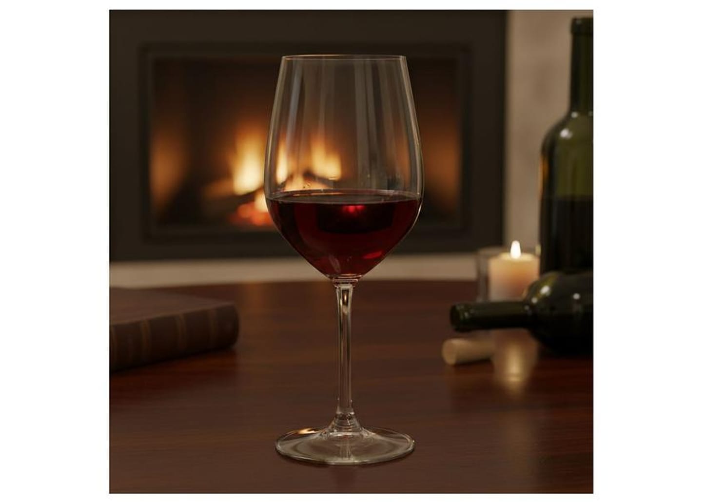 Jogo de Taças de Cristal para Vinho 480ml 6 Peças Wolff Crex