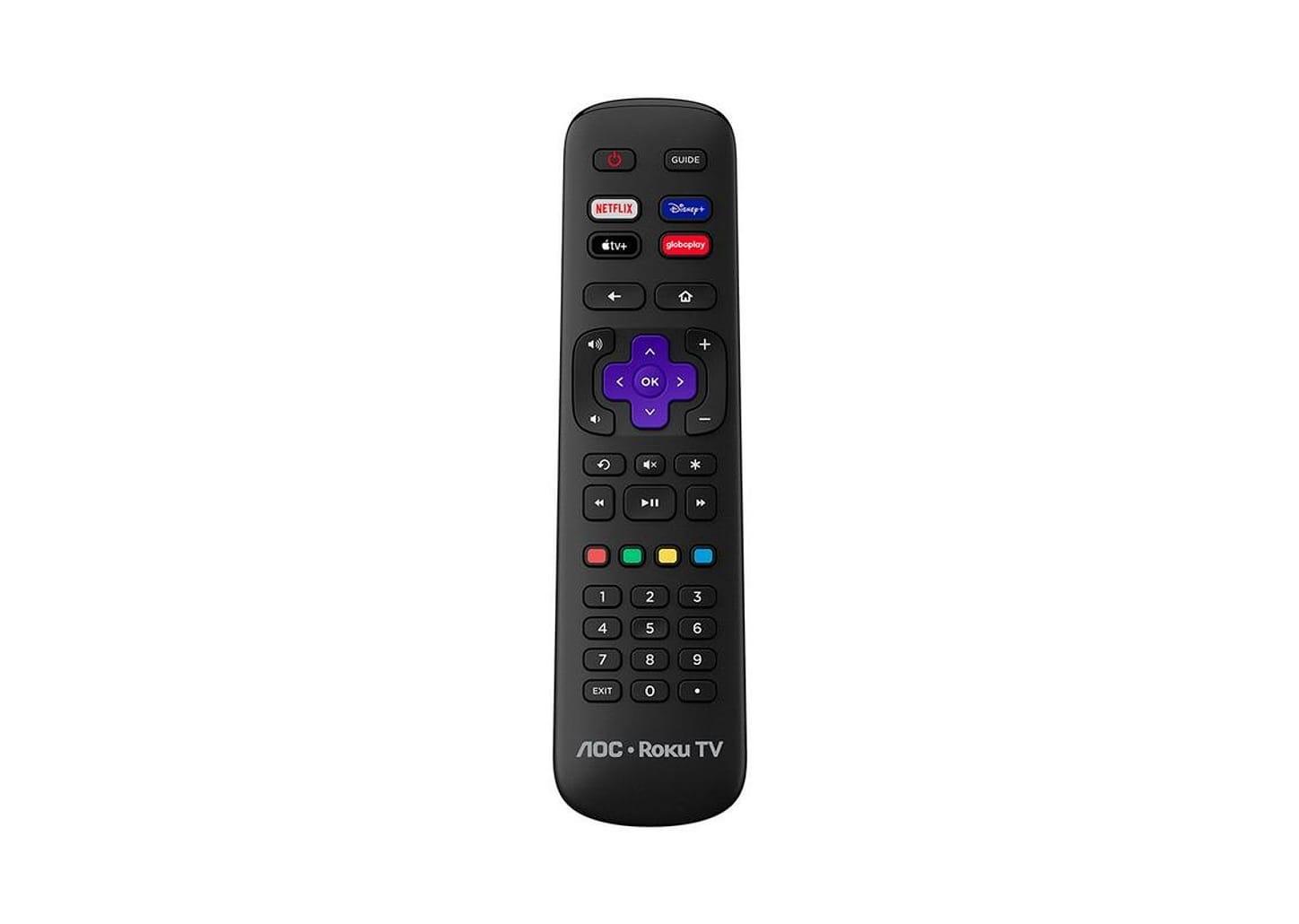 Smart TV 50" AOC 4K UHD DLED Série 6125 50U6125/78G Roku TV 2022