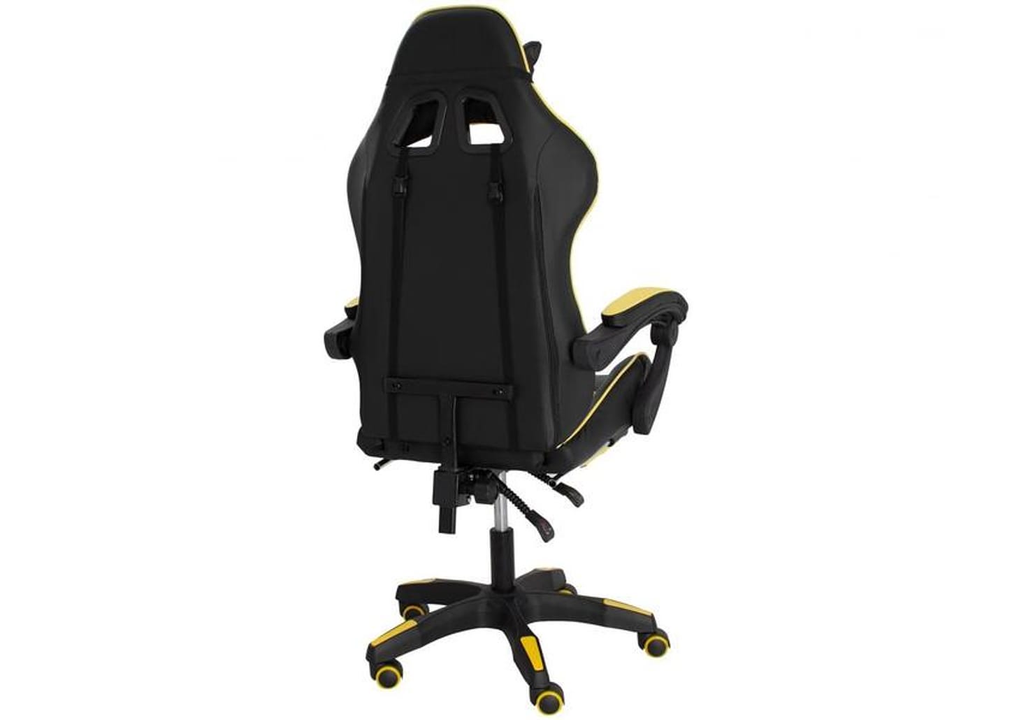 Cadeira Gamer PCTop Reclinável Amarelo - Racer 1006