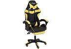 Cadeira Gamer PCTop Reclinável Amarelo - Racer 1006