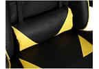 Cadeira Gamer PCTop Reclinável Amarelo - Racer 1006