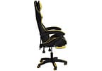 Cadeira Gamer PCTop Reclinável Amarelo - Racer 1006