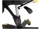 Cadeira Gamer PCTop Reclinável Amarelo - Racer 1006