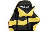 Cadeira Gamer PCTop Reclinável Amarelo - Racer 1006