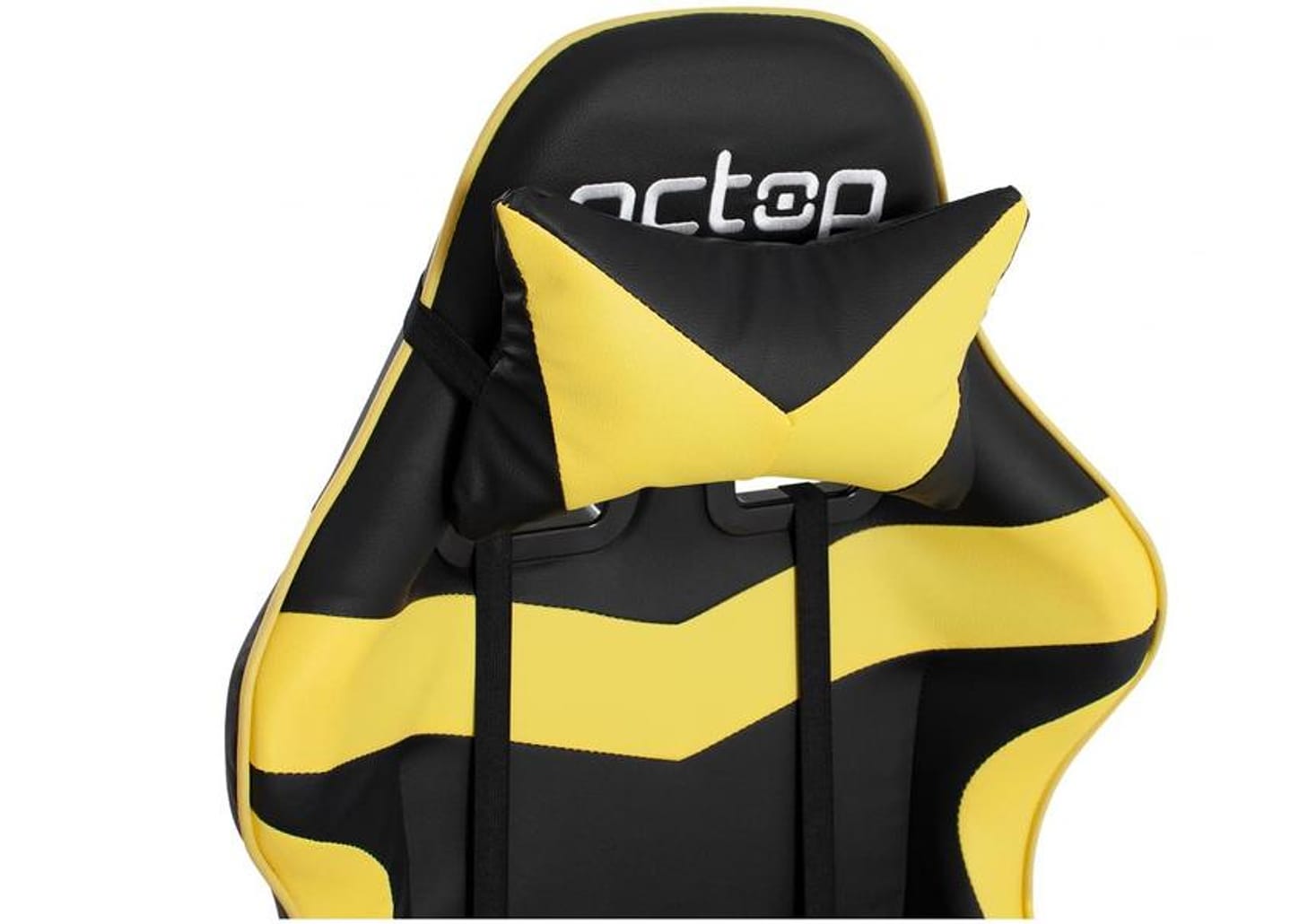 Cadeira Gamer PCTop Reclinável Amarelo - Racer 1006