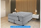 Base Cama Box Queen Americanflex Bipartida 25x158x198cm Diamante