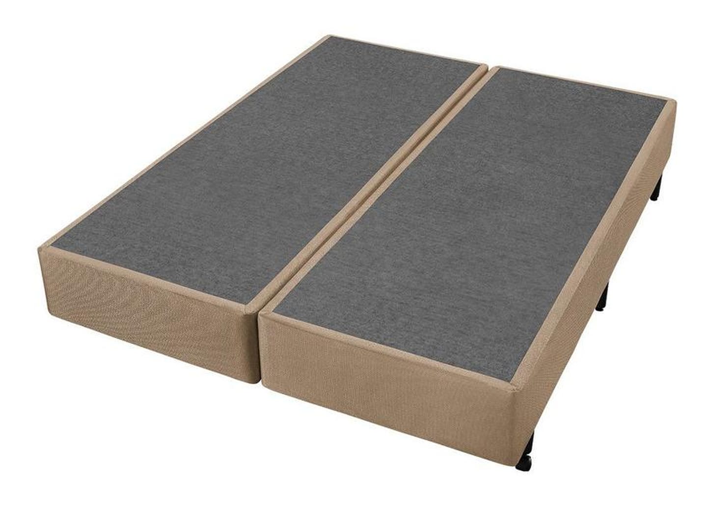 Base Cama Box King Americanflex Bipartida 25x193x203cm Lisse