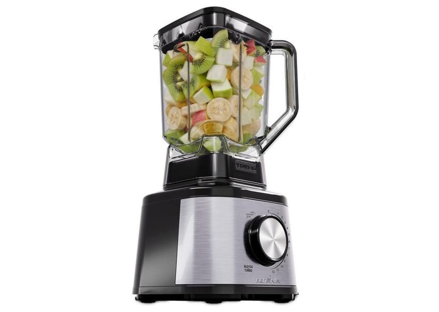 Liquidificador Britânia BLQ15A 1500W Copo de 3,1L Preto e Prata