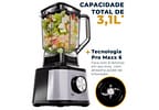 Liquidificador Britânia BLQ15A 1500W Copo de 3,1L Preto e Prata
