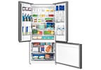 Geladeira/Refrigerador Midea Smart Frost Free Multidoor Cor Inox 672L MDRM905MMD463 Bivolt