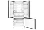 Geladeira/Refrigerador Midea Smart Frost Free Multidoor Cor Inox 672L MDRM905MMD463 Bivolt